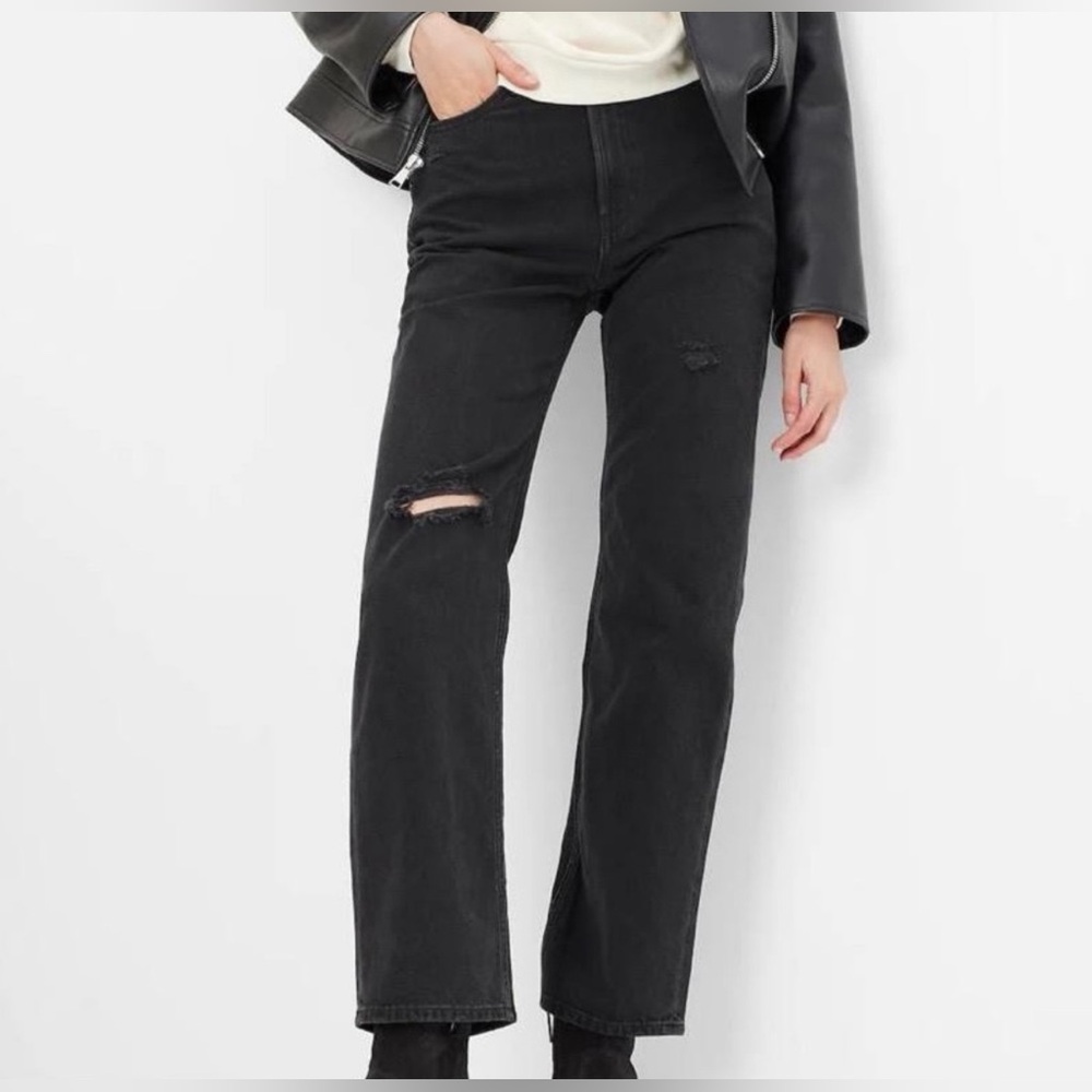GAP ‘90s Loose High Rise Jeans - Black - 31 | 12R m